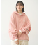 LOVE HEART ELBOW SWEAT HOODIE