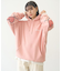 LOVE HEART ELBOW SWEAT HOODIE