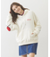 LOVE HEART ELBOW SWEAT HOODIE