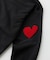 LOVE HEART ELBOW SWEAT HOODIE