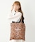 LEOPARD FLAT TOTE