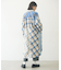 PLAID PATCHWORK SHIRT DRESS