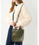 SQUARE PIPING SHOULDER BAG