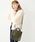 SQUARE PIPING SHOULDER BAG