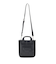 SQUARE PIPING SHOULDER BAG