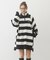 STRIPED TUNIC SWEATSHIRT