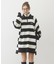 STRIPED TUNIC SWEATSHIRT