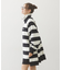 STRIPED TUNIC SWEATSHIRT