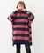 STRIPED TUNIC SWEATSHIRT