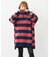 STRIPED TUNIC SWEATSHIRT