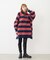 STRIPED TUNIC SWEATSHIRT