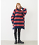 STRIPED TUNIC SWEATSHIRT