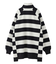 STRIPED TUNIC SWEATSHIRT