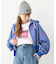 OVERLOCK STICHED ZIP UP HOODIE