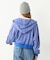 OVERLOCK STICHED ZIP UP HOODIE
