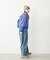 OVERLOCK STICHED ZIP UP HOODIE