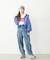 OVERLOCK STICHED ZIP UP HOODIE