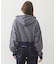 OVERLOCK STICHED ZIP UP HOODIE