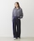 OVERLOCK STICHED ZIP UP HOODIE
