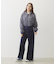 OVERLOCK STICHED ZIP UP HOODIE
