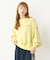 OVERLOCK STICHED SWEAT TOP