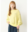 OVERLOCK STICHED SWEAT TOP