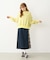 OVERLOCK STICHED SWEAT TOP