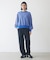 OVERLOCK STICHED SWEAT TOP
