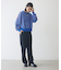 OVERLOCK STICHED SWEAT TOP