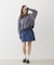 OVERLOCK STICHED SWEAT TOP