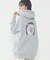 EMBROIDERD FLOWER SWEAT HOODIE