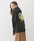 EMBROIDERD FLOWER SWEAT HOODIE