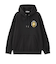 EMBROIDERD FLOWER SWEAT HOODIE