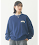 COLLEGE LOGO SWEAT TOP