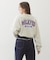 COLLEGE LOGO SWEAT TOP