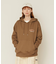 OVAL LOGO EMBROIDERY SWEAT HOODIE