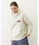 OVAL LOGO EMBROIDERY SWEAT HOODIE