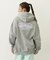 OVAL LOGO EMBROIDERY SWEAT HOODIE