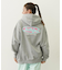 OVAL LOGO EMBROIDERY SWEAT HOODIE