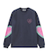 TIE DYED HEARTS L/S TEE