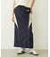 LINE PIPING LONG SKIRT