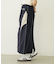 LINE PIPING LONG SKIRT