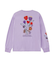 FLOWER PRINT WIDE L/S TEE