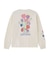 FLOWER PRINT WIDE L/S TEE