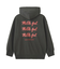 EXTENDED ICING LOGO ZIP UP HOODIE