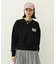 GINGHAM LOGO SHORT SWEAT TOP