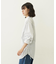 STRIPED SHIRRING SHIRT