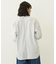 STRIPED SHIRRING SHIRT