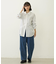 STRIPED SHIRRING SHIRT