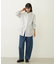 STRIPED SHIRRING SHIRT